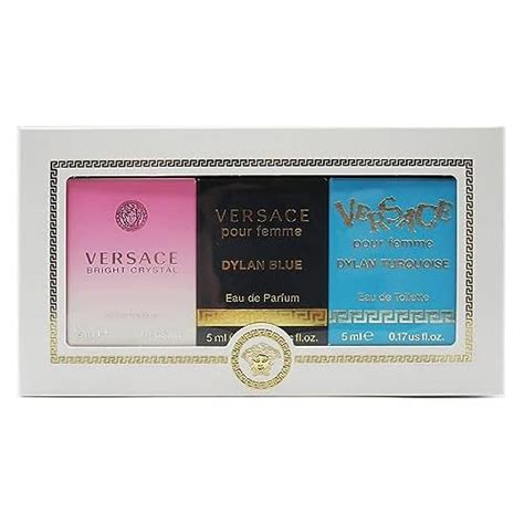 Versace Womens Mini Collection 2022 (3 x 5ml), 15 ml (Pack of 1 .